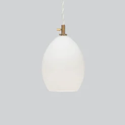 Northern Unika Glas-Pendelleuchte weiß, small