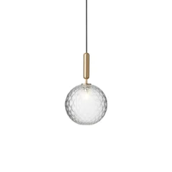 Nuura Miira 1 Large Hängelampe 1fl messing/klar