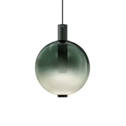OLEV LED-Hängeleuchte BEAM STICK NUANCE, grün, Ø 20 cm, 927