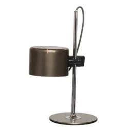 Oluce Mini Coupè LED-Tischleuchte, bronze