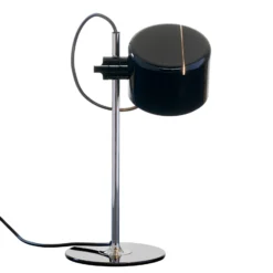 Oluce Mini Coupè LED-Tischleuchte, schwarz