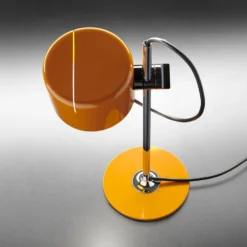 Oluce Mini Coupè LED-Tischleuchte, senfgelb