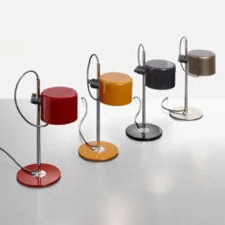 Oluce Mini Coupè LED-Tischleuchte, senfgelb