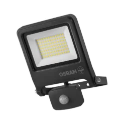 OSRAM Außenstrahler ENDURA FLOOD, grau, Sensor 50 W 840 IP44