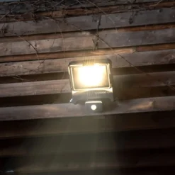 OSRAM Außenstrahler ENDURA FLOOD, grau, Sensor 50 W 840 IP44