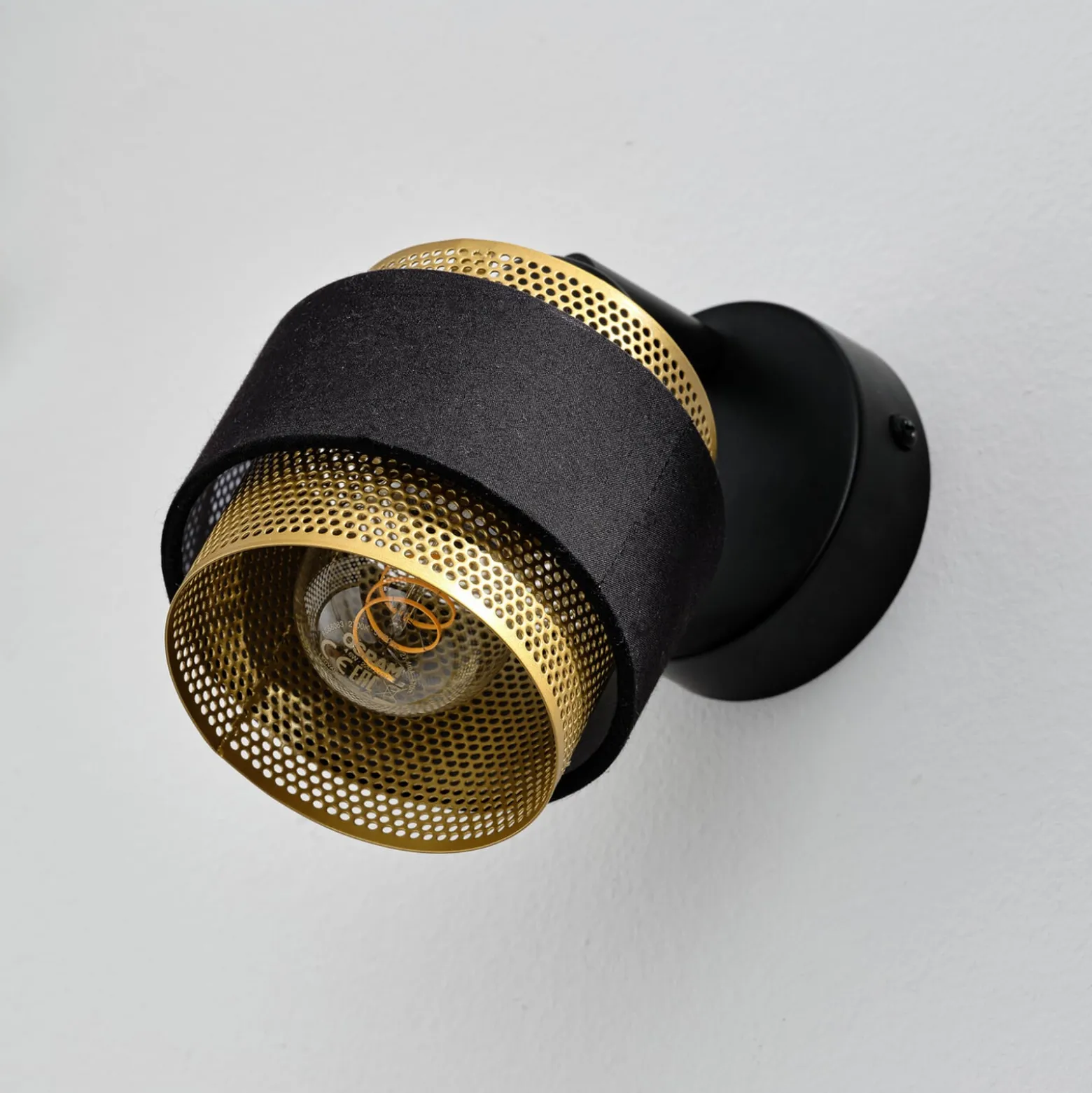 OSRAM Deckenleuchte Decor Spot Hornet, 1-fl., schwarz/gold