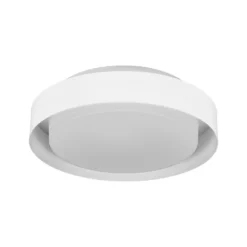 OSRAM Deckenleuchte ORBIS MADRID, weiß, Ø 29 cm, Metall/Glas