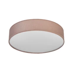 OSRAM Deckenleuchte ORBIS PARIS, braun, Ø 40 cm, Textil, E27