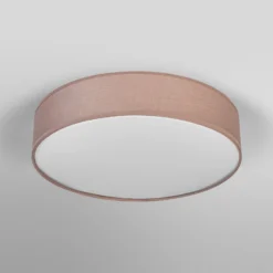 OSRAM Deckenleuchte ORBIS PARIS, braun, Ø 40 cm, Textil, E27