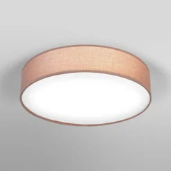 OSRAM Deckenleuchte ORBIS PARIS, braun, Ø 40 cm, Textil, E27