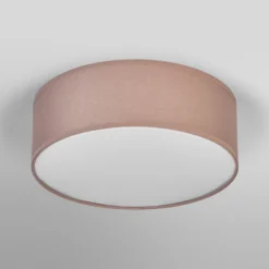 OSRAM Deckenleuchte ORBIS PARIS, braun, Ø 30 cm, Textil, E27