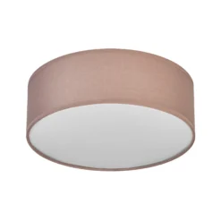 OSRAM Deckenleuchte ORBIS PARIS, braun, Ø 30 cm, Textil, E27