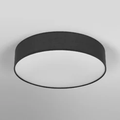 OSRAM Deckenleuchte ORBIS PARIS, schwarz, Ø 40 cm Textil E27