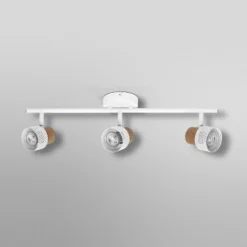 OSRAM Deckenstrahler CORK, weiß, 3 Spots, GU10-LED, 927, dim