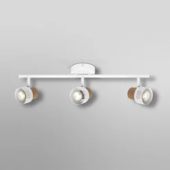 OSRAM Deckenstrahler CORK, weiß, 3 Spots, GU10-LED, 927, dim