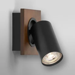 OSRAM Deckenstrahler MERCURY schwarz 1 Spot GU10-LED 927 dim