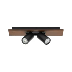 OSRAM Deckenstrahler MERCURY schwarz 2-Spot GU10-LED 927 dim
