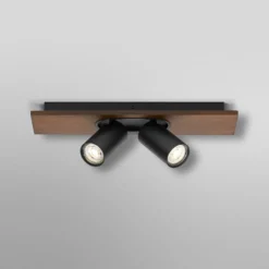OSRAM Deckenstrahler MERCURY schwarz 2-Spot GU10-LED 927 dim
