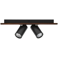 OSRAM Deckenstrahler MERCURY schwarz 2-Spot GU10-LED 927 dim