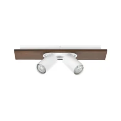 OSRAM Deckenstrahler MERCURY, weiß, 2 Spots GU10-LED 927 dim