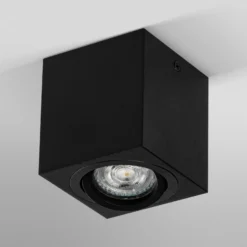 OSRAM Deckenstrahler SQUARE, schwarz, 8 x 8 cm, Metall, GU10