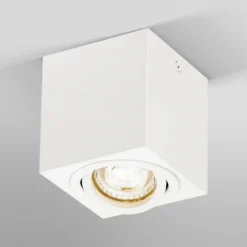 OSRAM Deckenstrahler SQUARE, weiß, 8 x 8 cm, Metall, GU10