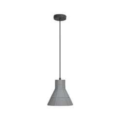 OSRAM Hängelampe CONCRETE BIM, grau, Ø 20 cm, Beton, E27
