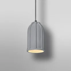 OSRAM Hängelampe CONCRETE SIM, grau, Ø 12 cm, Beton, E27