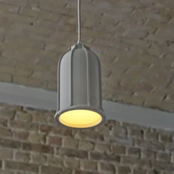 OSRAM Hängelampe CONCRETE SIM, grau, Ø 12 cm, Beton, E27