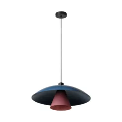 OSRAM Hängelampe Decor Flying Mushroom blau/pink, Stahl, E27