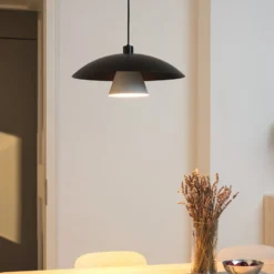 OSRAM Hängelampe Decor Flying Mushroom schwarz/weiß, Stahl