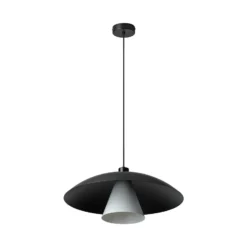 OSRAM Hängelampe Decor Flying Mushroom schwarz/weiß, Stahl
