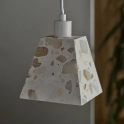OSRAM Hängelampe Decor Gleam Weight, Terrazzo, beige, E14