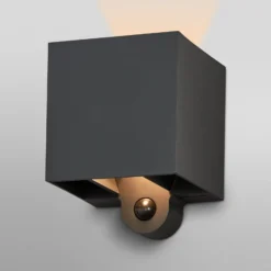 OSRAM LED-Akku-Außenwandlampe ENDURA STYLE Sensor grafit USB