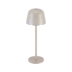 OSRAM LED-Akku-Tischlampe ENDURA STYLE, beige 30 cm IP44 CCT
