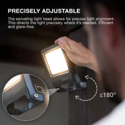 OSRAM LED-Außenstrahler ENDURA FLOOD, grau 50 W 3.000 K IP65