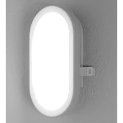 OSRAM LED-Außenwandlampe BULKHEAD, weiß 11 W Kunststoff IP54
