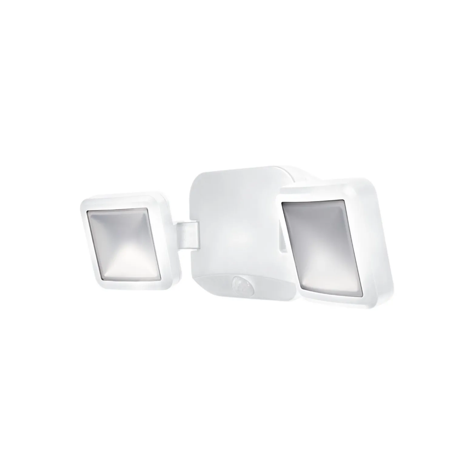OSRAM LED-Außenwandstrahler DOUBLE, 2-flg., weiß, Batterie