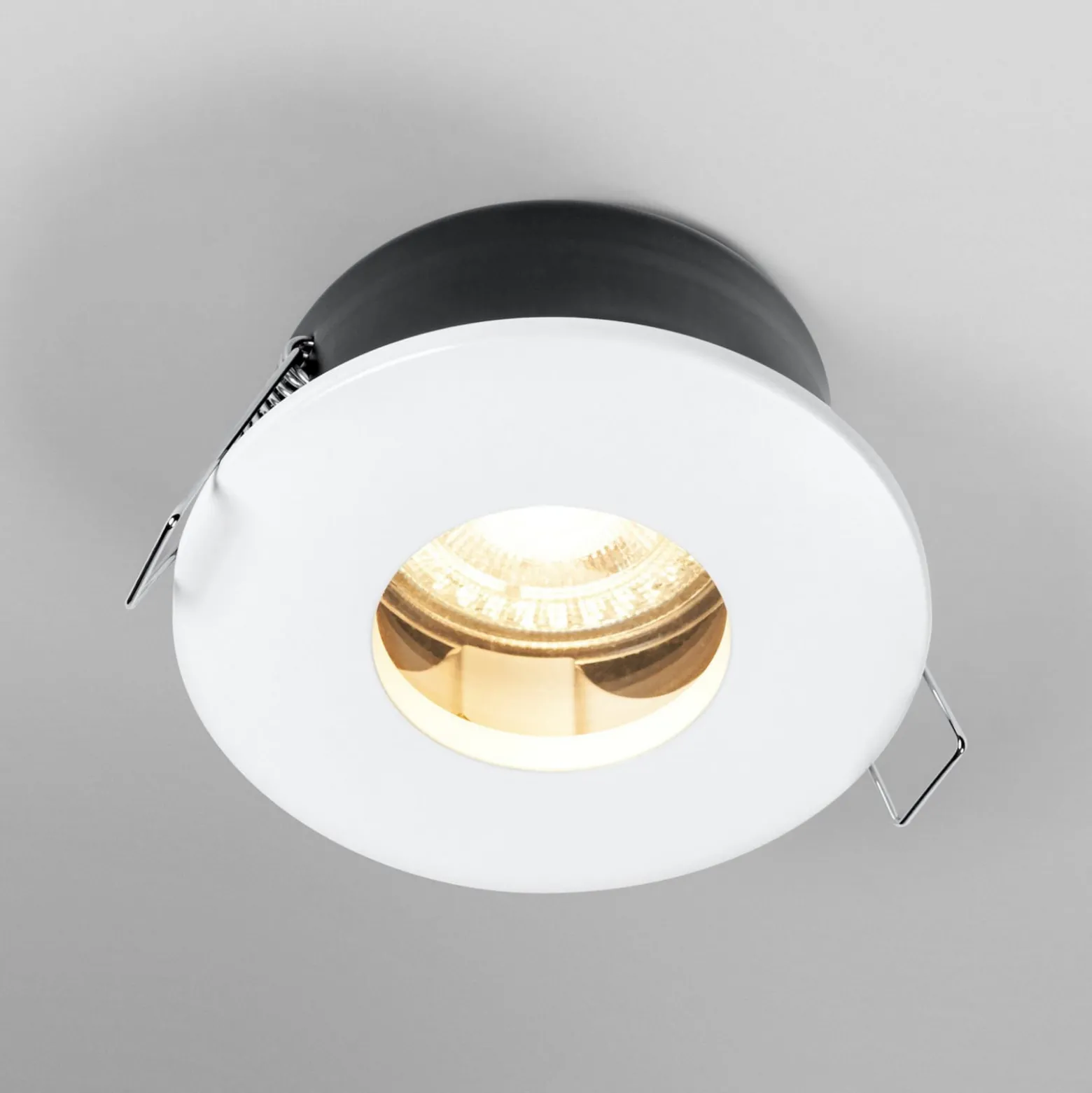 OSRAM LED-Deckeneinbauspot RECESS, weiß Ø 9 cm IP65 GU10-LED
