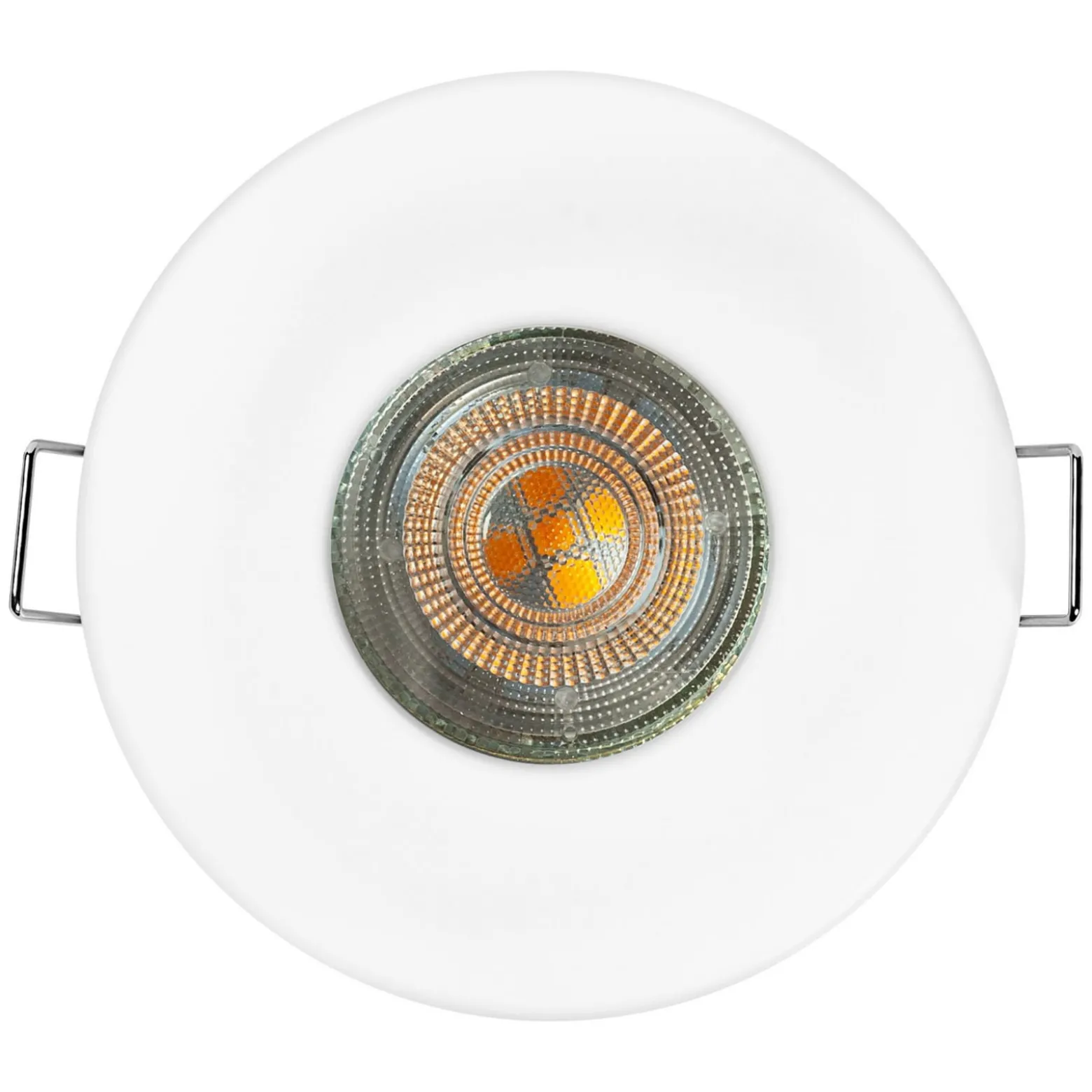 OSRAM LED-Deckeneinbauspot RECESS, weiß Ø 9 cm IP65 GU10-LED