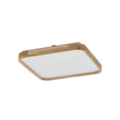 OSRAM LED-Deckenlampe ORBIS ALICIA, 29 x 29 cm holz clickdim