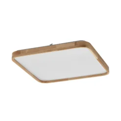OSRAM LED-Deckenlampe ORBIS ALICIA, 50 x 50 cm holz clickdim
