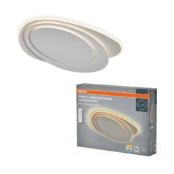 OSRAM LED-Deckenlampe ORBIS LAYERS, weiß, 49 x 36 cm, CCT