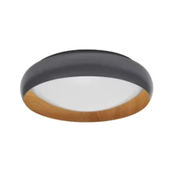 OSRAM LED-Deckenlampe ORBIS LIVIA, Ø 43 cm, grau, Metall dim