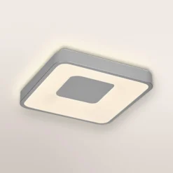 OSRAM LED-Deckenlampe ORBIS PIANA silber 38 x 38 cm clickdim