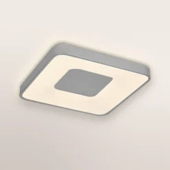 OSRAM LED-Deckenlampe ORBIS PIANA silber 49 x 49 cm clickdim