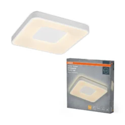 OSRAM LED-Deckenlampe ORBIS PIANA, weiß, 49 x 49 cm clickdim