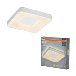 OSRAM LED-Deckenlampe ORBIS PIANA, weiß, 38 x 38 cm clickdim
