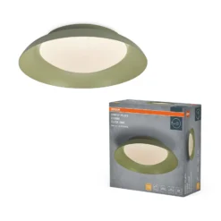 OSRAM LED-Deckenlampe ORBIS PLATE, grün, Ø 31 cm, clickdim