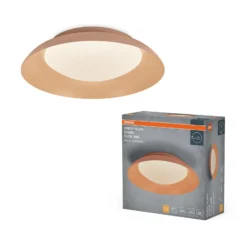 OSRAM LED-Deckenlampe ORBIS PLATE, rosé, Ø 31 cm, clickdim